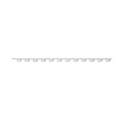 12-strip Flat Caps, Clear