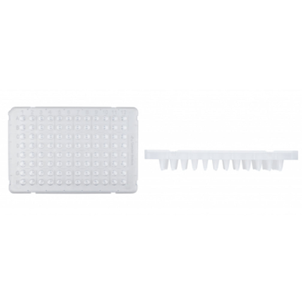 0.1ml Low Profile Sub-Semi Skirted qPCR 96 Well Plate