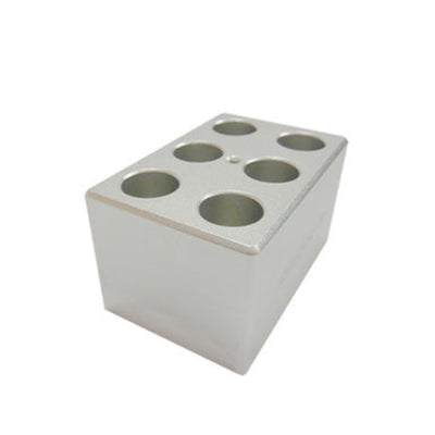 Interchangeable blocks for 6 tubes of 2ml
