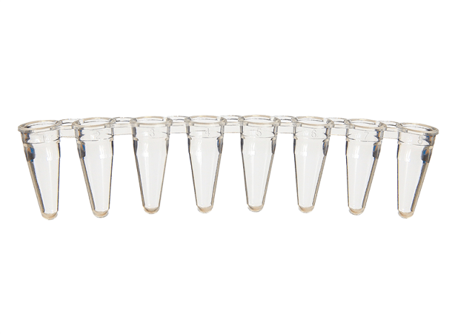 0.1 ml Strips of 8 Tubes