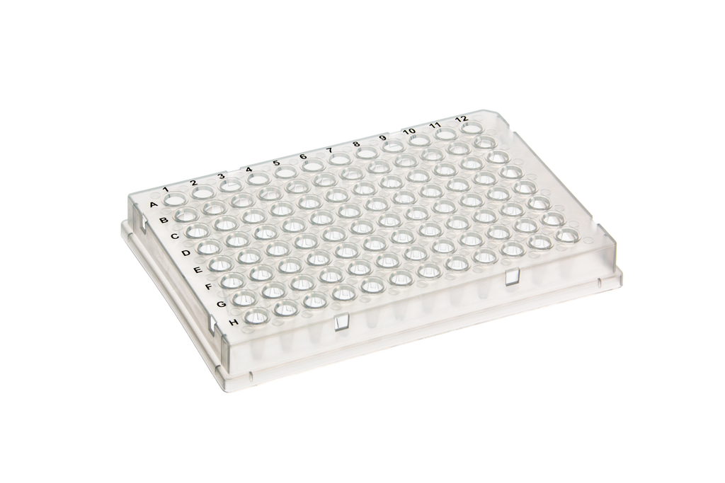 96-well PCR plate, full-skirted, clear - Uniscience Corp.