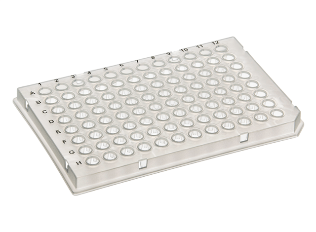 0.1ML 96 WELL LOW-PROFILE PLATE SEMI SKIRTED
