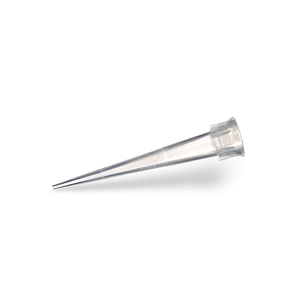 10ul Graduated, Un-filtered, Non-Sterile Bulk Tips, Clear
