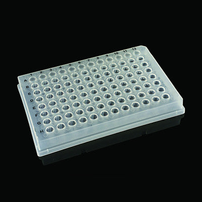 96 Well PCR Plate, Clear, Skirted, Low profile - Uniscience - Uniscience Corp.