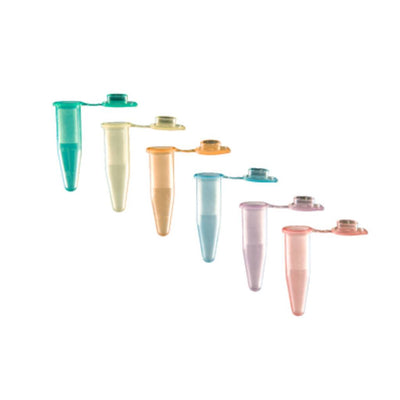 0.5mL Microtubes (Assorted Colors)