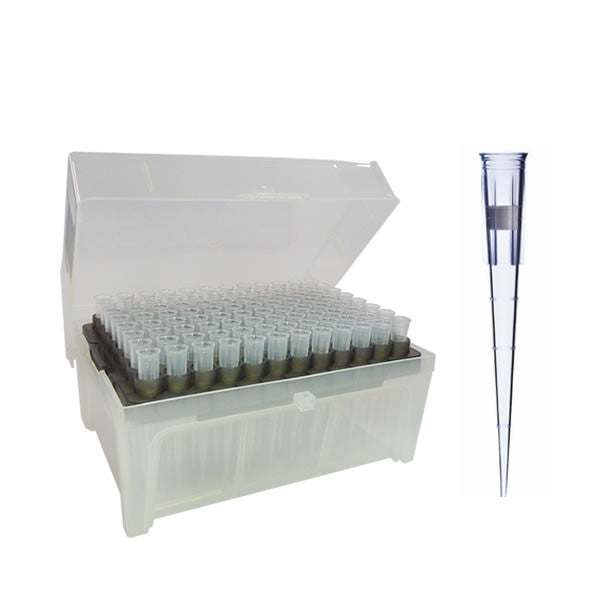 200ul, Graduated Sterile Filter Racked Tips