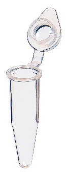 0.2ml Individual PCR Tube w Optically-Clear Flat Cap, Clear - Uniscience Corp.