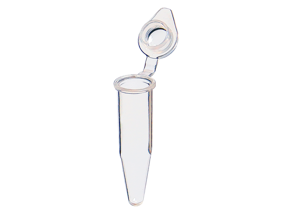 0.5 mL Individual PCR Tubes w Dome Caps, Clear - Uniscience Corp.