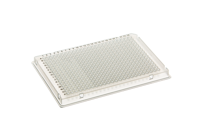 384-well PCR Plate, ABI-Style design (A24 notch), Clear - Uniscience Corp.