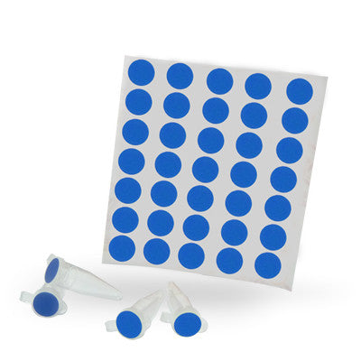 Dot Labels Sheets 1/2″ Diam. – Dark Blue - Uniscience Corp.