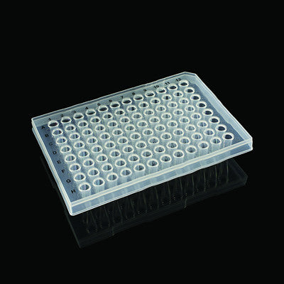 96 Well PCR Plate, Clear, Semi-Skirted - Uniscience - Uniscience Corp.